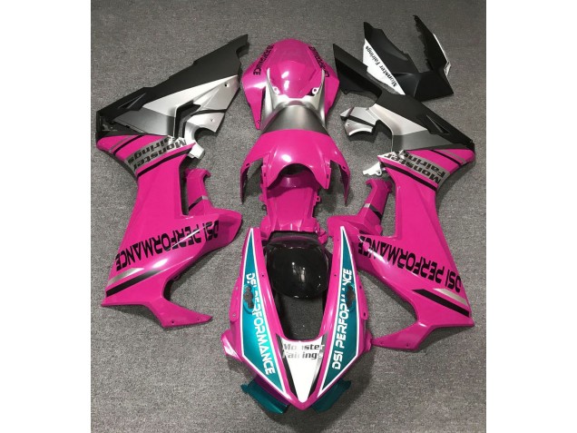 2017-2023 Glanzrosa & Hellblau CBR1000RR Verkleidung 2017-2023 Glanzrosa & Hellblau CBR1000RR Verkleidung