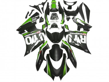 2017-2023 Matt Schwarz & Grün GSXR 1000 Verkleidung
