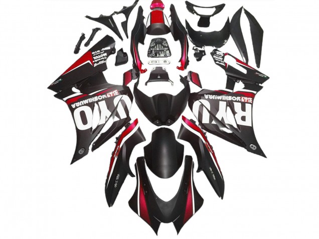 2017-2023 Matt Schwarz & Rot GSXR 1000 Verkleidung 2017-2023 Matt Schwarz & Rot GSXR 1000 Verkleidung
