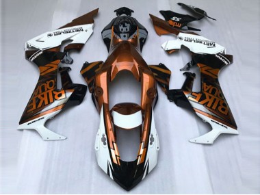 2017-2023 Orange & Weiß Benutzerdefiniert CBR1000RR Verkleidung