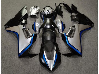 2017-2023 Silber & Schwarz & Blau CBR1000RR Verkleidung